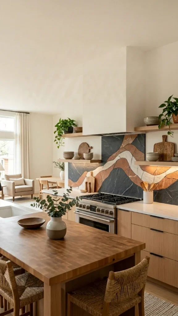 Statement Backsplash