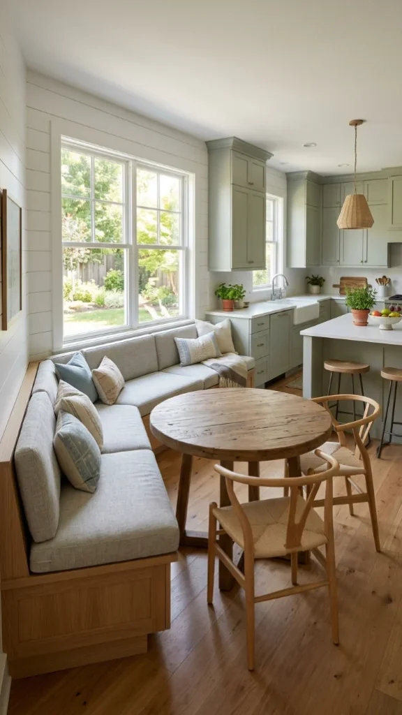 Extra Seating Options like Banquettes