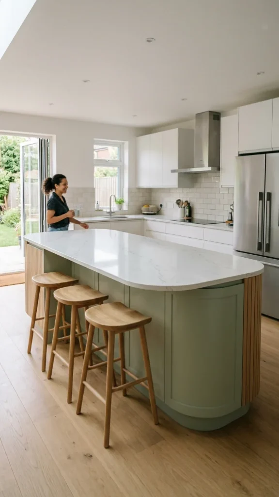 Curved Island or Soft Edges