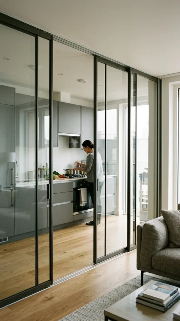 Sliding Glass or Flexible Dividers