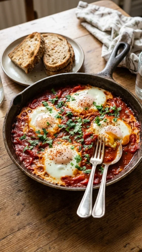 Shakshuka (One-Pan Tomato & Eggs)