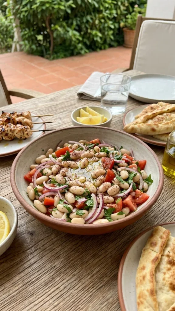 Piyaz (Turkish White Bean Salad)