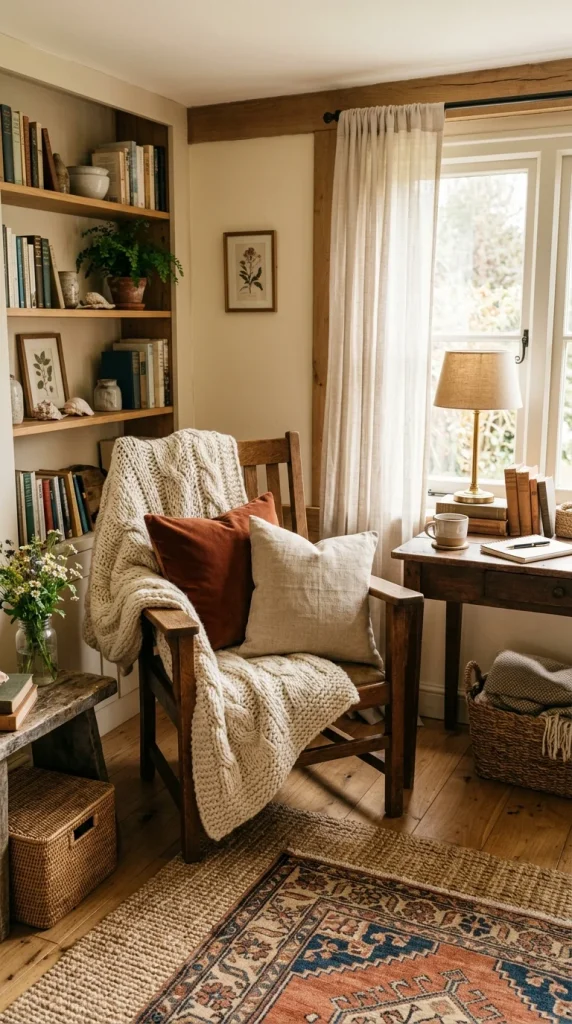 Layered Textures: Rugs, Throws & Cushions