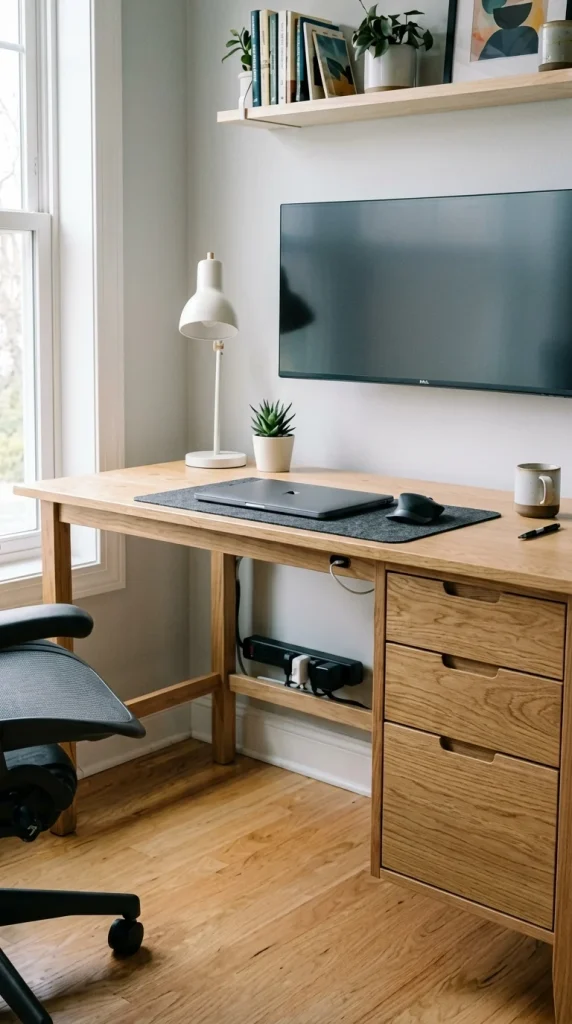 Cable Management and Hidden Charging Stations